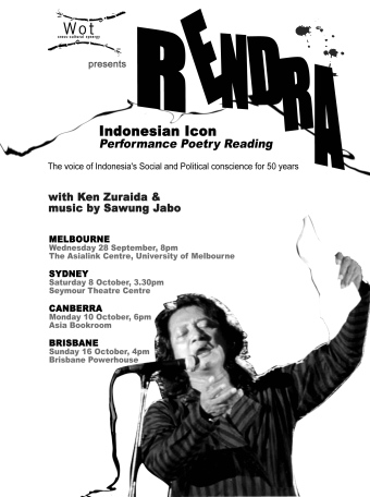 Rendra in Australia